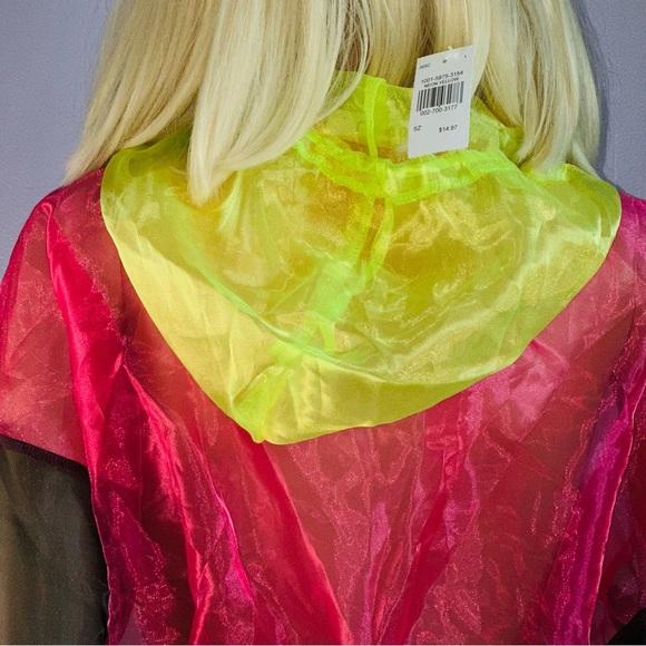 Sheer neon windbreaker - Picture 6 of 15